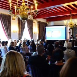 2015年オランダ・アムステルダムで行われたヘアタトゥー・カンファレンス会場