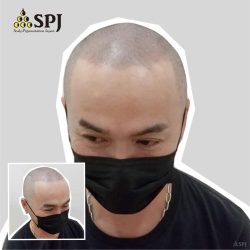 トリートメント前と比べると15歳くらい若返ったように見えます。・ヘアタトゥー画像